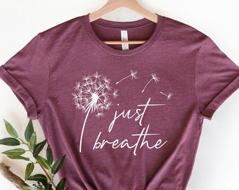 just breathe t shirt uk