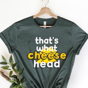 Funny Cheesehead T-Shirt: Wisconsin Game Day Tee
