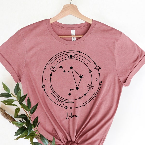 Astrology Shirt, Cancer Zodiac Shirt, Horoscope Gift, Birthday Gifts, Zodiac Signs Shirt, Astrology Gift, Horoscope Constellations Shirt