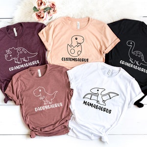 Family Dinosaurus Matching T-shirt, Dinosaur Family Shirts, Dinosaur Shirt, Dinosaur Birthday Party Shirt, Dino Shirt, Dinosaur Lover Shirt