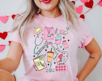 Nurse Life Shirt: RN, CNA, Nursing School Tee