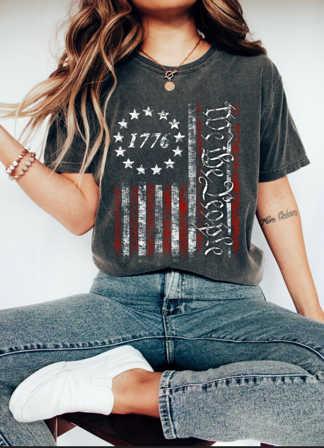 We the People Shirt, We the People American Flag Shirt, USA Flag Shirt ...