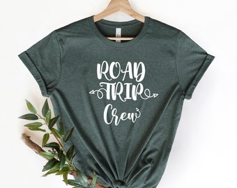 Road Trip Crew Shirt: Family Vacation Matching Tees