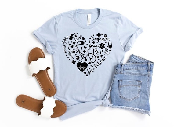 Nurses Week Shirt Heart Light Gift Nurses Week Shirt Heart Light Gift