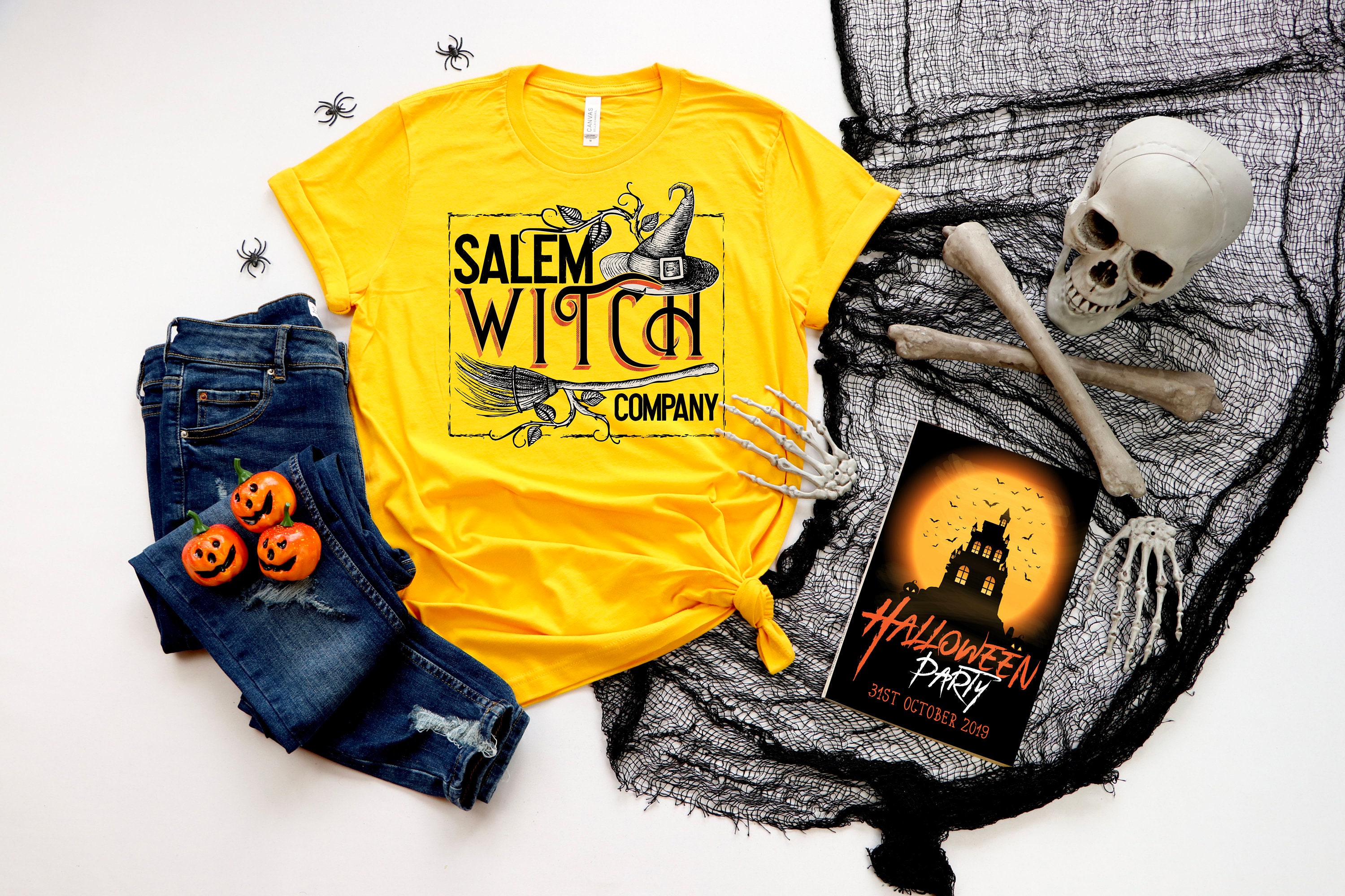 Discover Halloween shirt, Salem Witch Company Shirt, Salem Witches