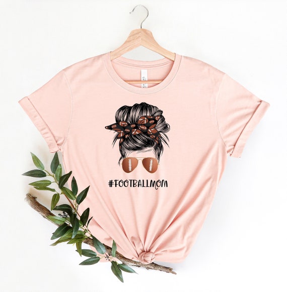Football Mom Shirt for Mom for Mother's Day - Football Mom T Shirt for Women - Cute Football Mom Tshirt - Mothers Day Gift for Football Mom