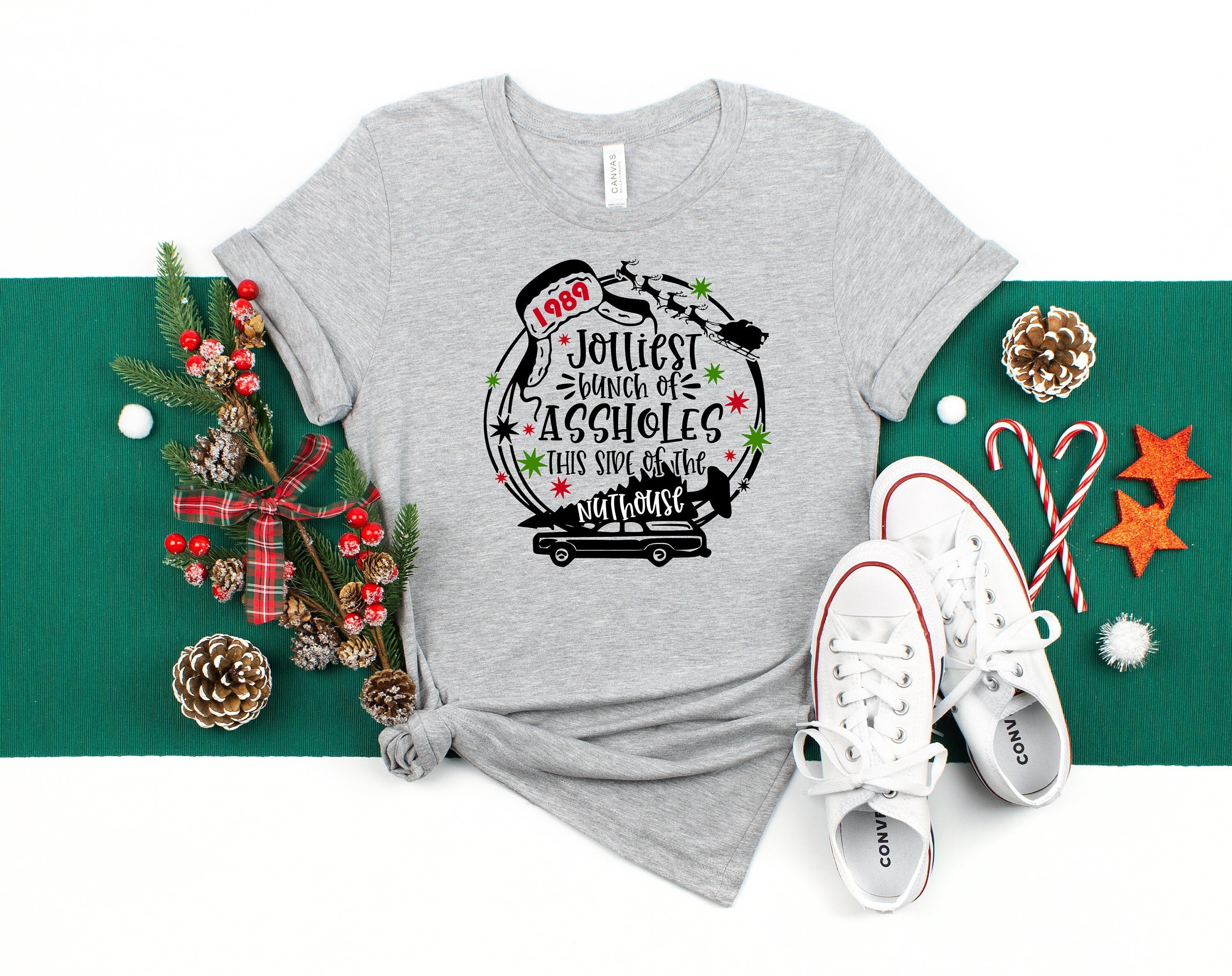 Jolliest Bunch of Assholes Shirt This Side of The Nuthouse Sweatshirt…