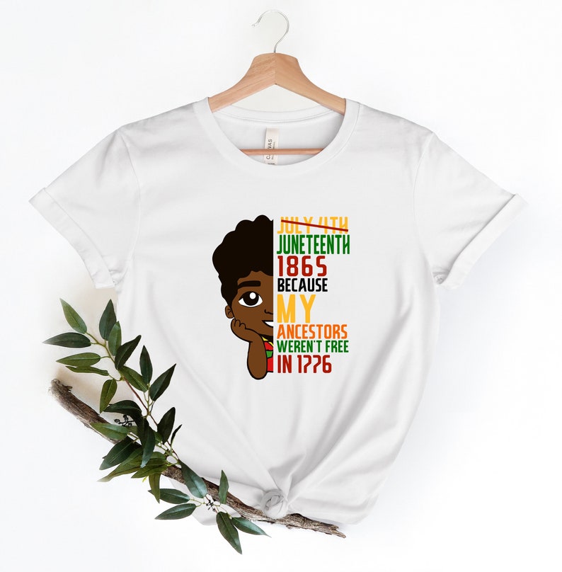 Juneteenth matching Shirt, Juneteenth Woman Men shirt, Melanin Shirt, Juneteenth Tshirts, Juneteenth Heart Shirt,Juneteenth 1865 Shirt, image 3