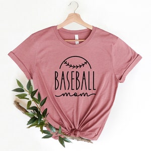 Baseball Mom Shirt, Baseball Tshirt,Baseball Game, Baseball Mom Shirt,Love Baseball Tshirt, Womens Shirt, Baseball Fan Shirt, Baseball Tee, image 4