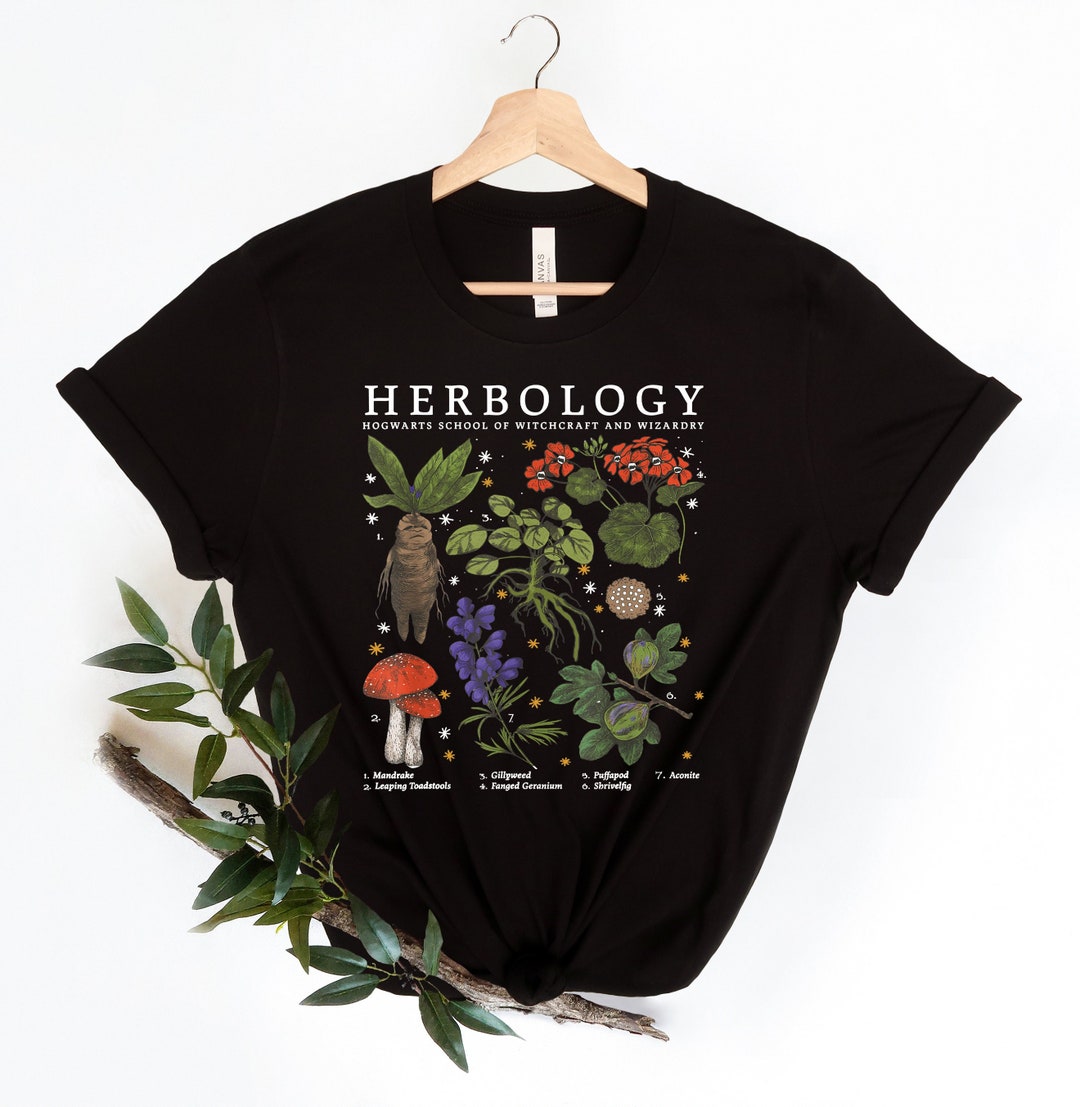 Custom Herbology Shirt, Herbology Plants Shirt, Gift for Plant Lover
