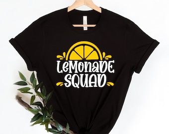 Lemonade Squad Shirt: Matching Summer Vacation T-Shirt