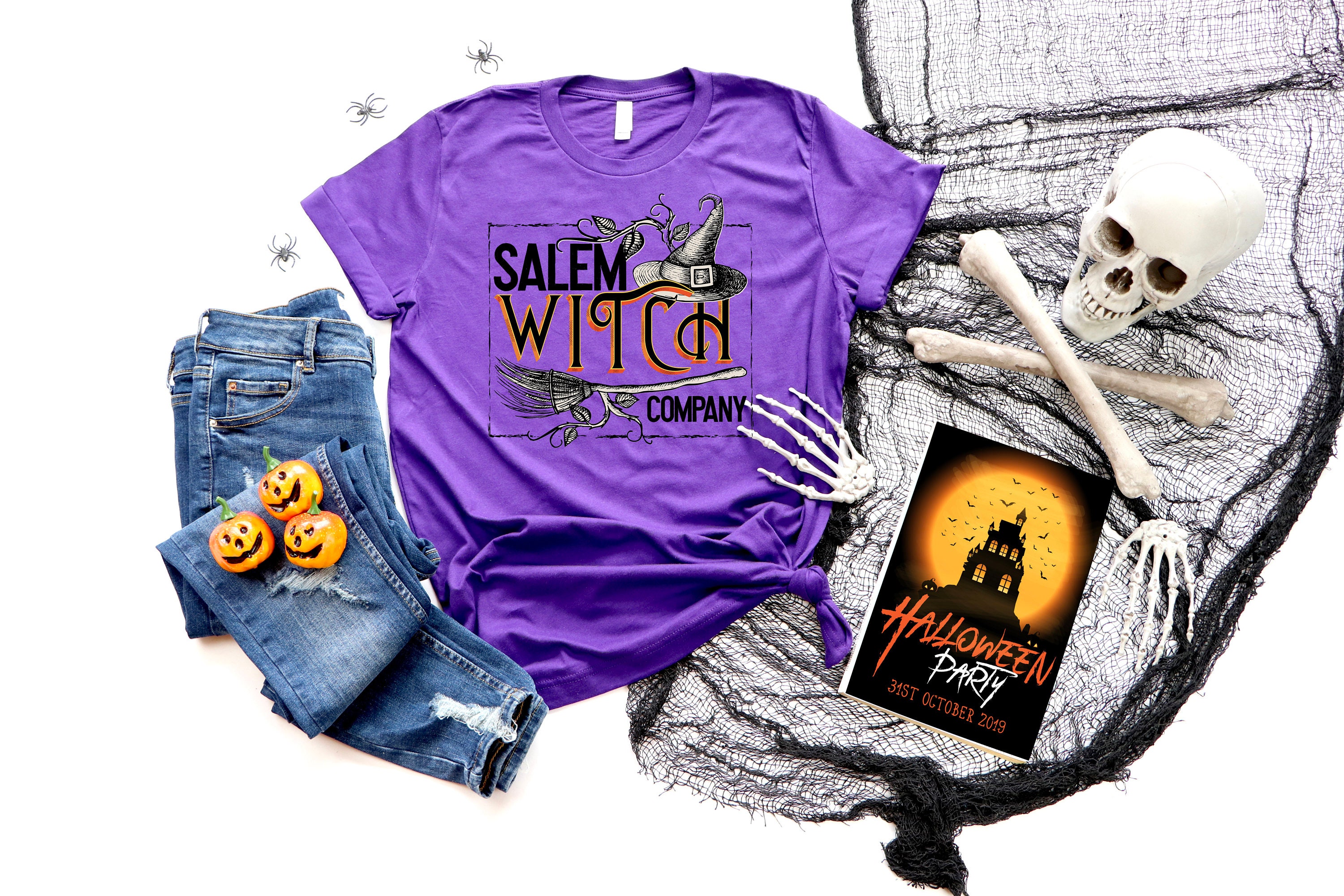Discover Halloween shirt, Salem Witch Company Shirt, Salem Witches