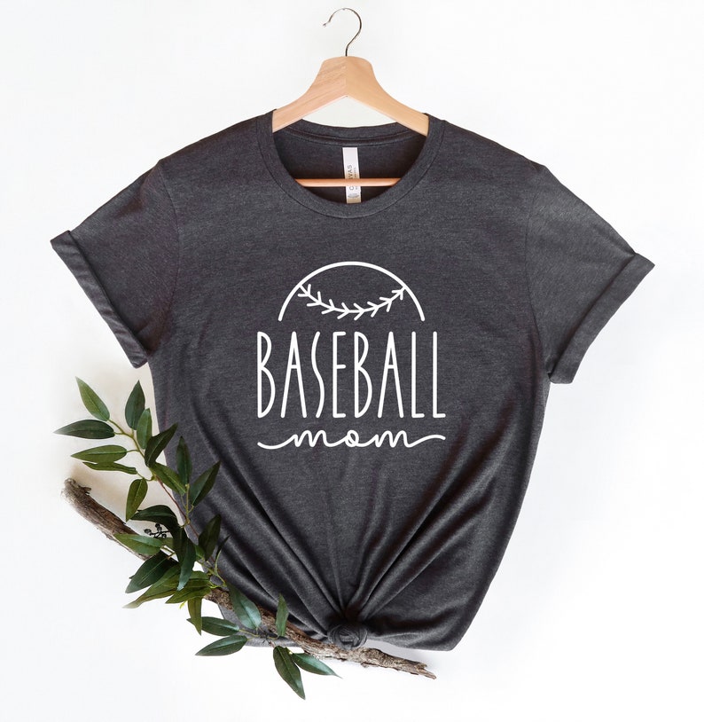 Baseball Mom Shirt, Baseball Tshirt,Baseball Game, Baseball Mom Shirt,Love Baseball Tshirt, Womens Shirt, Baseball Fan Shirt, Baseball Tee, image 3