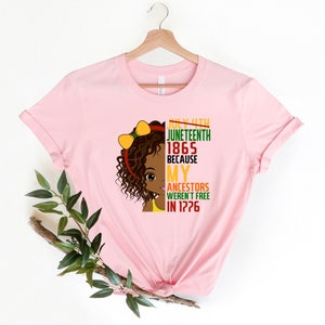 Juneteenth matching Shirt, Juneteenth Woman Men shirt, Melanin Shirt, Juneteenth Tshirts, Juneteenth Heart Shirt,Juneteenth 1865 Shirt, image 4