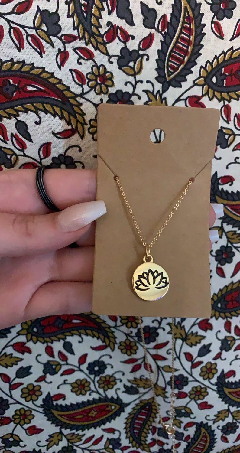 Lotus Necklace