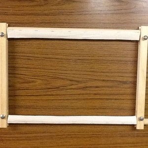 Traditional Roller frame - rotating tapestry frame for cross stitch , embroidery , tapestry.