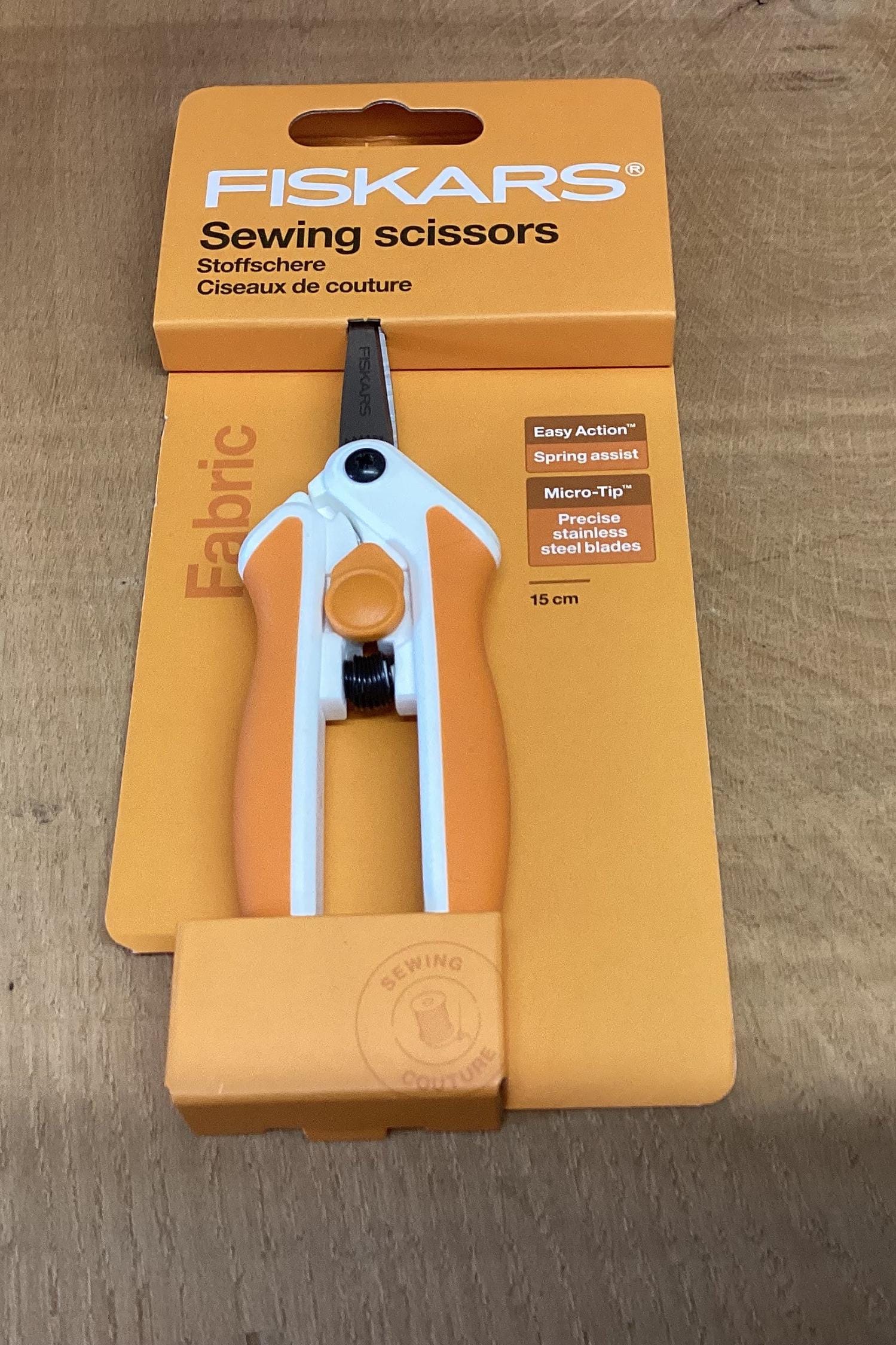 Fiskars Spring Action , 15 Cm Scissors With Cover. - Etsy