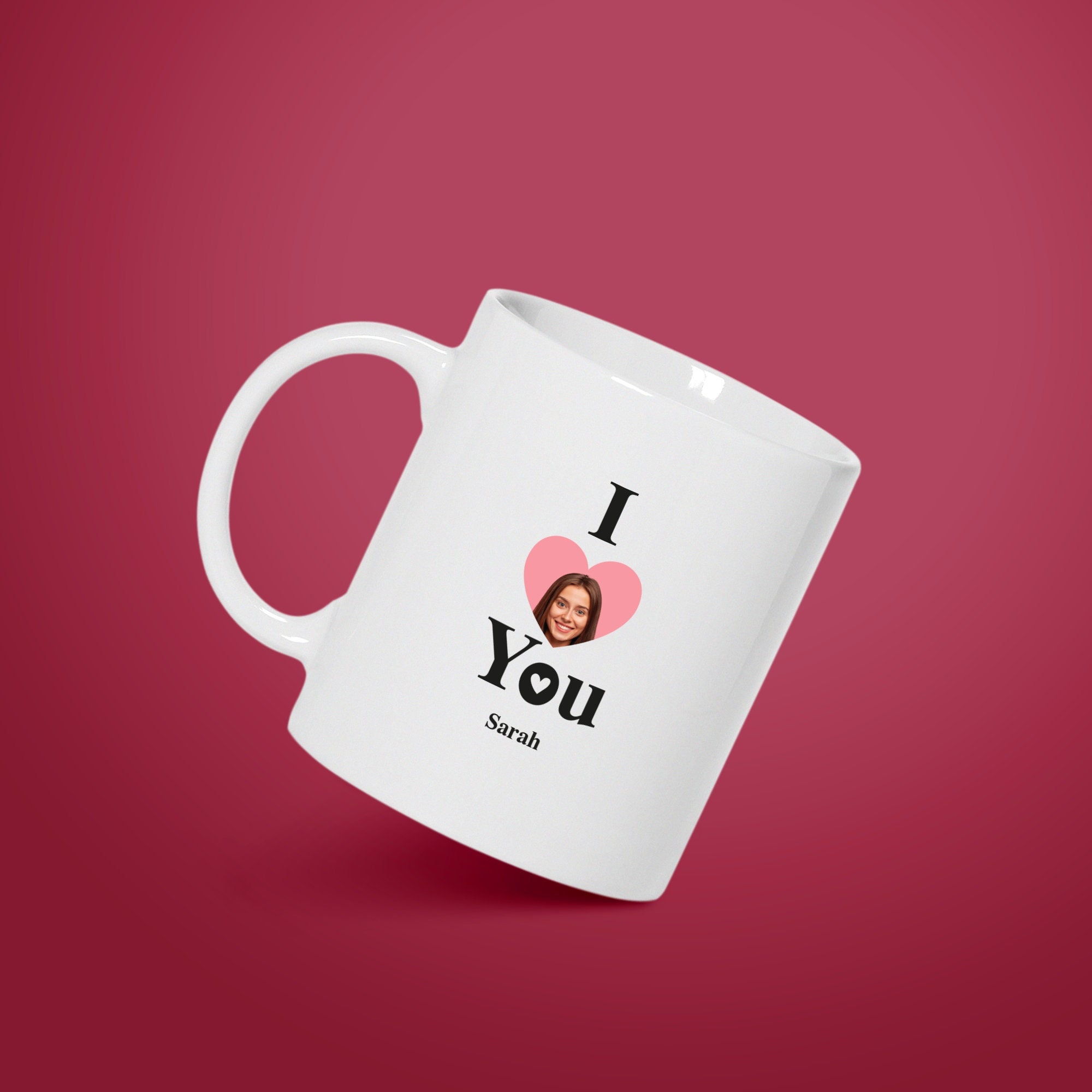 Mug I Love You - Saint Valentin Personnalisable Photo