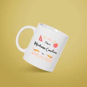 Tazas "Gracias Señora / Maestro / ATSEM