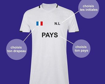 Customizable football jersey