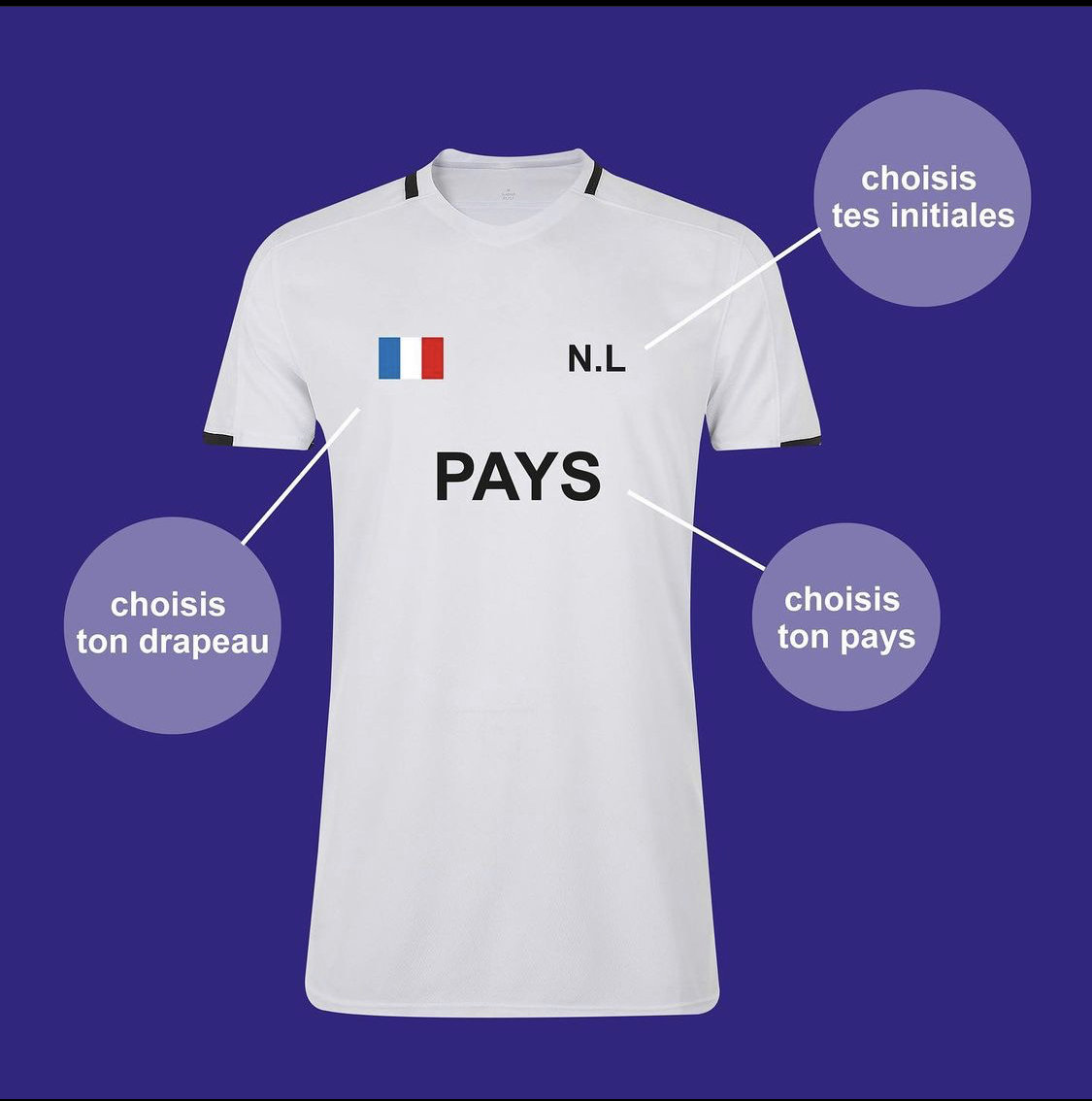 Maillot de foot personnalise Etsy France
