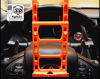 Tablet/Phone Stand for Steering Wheel (Stationary)