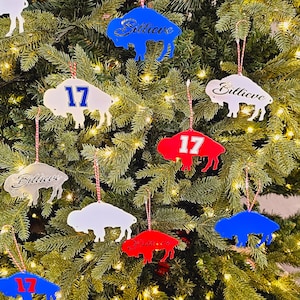 Buffalo / Billieve Hanging Ornaments