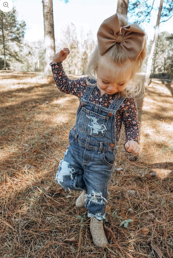 Fall Frayed Denim Overalls Fall Frayed Denim Overalls