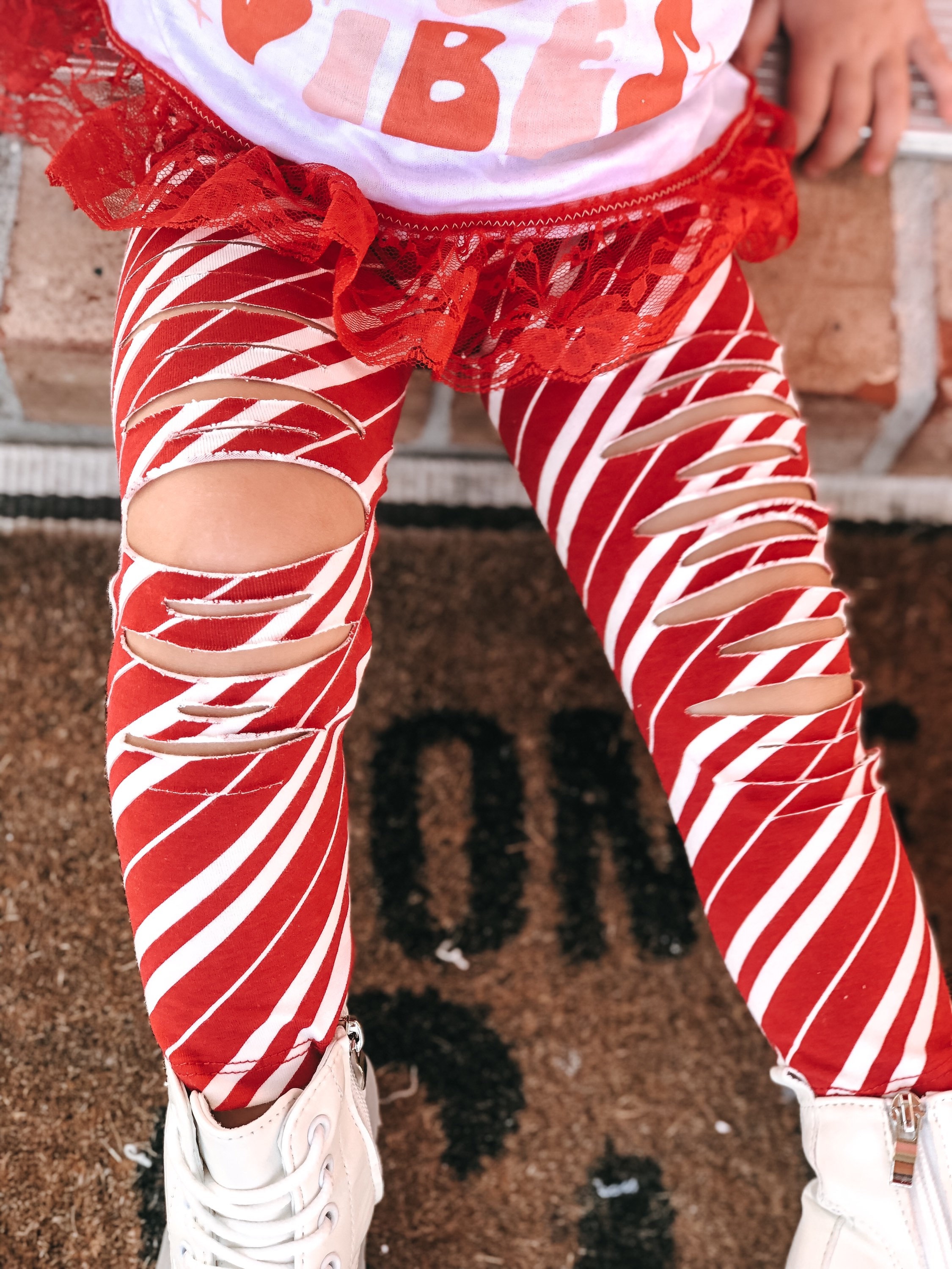 Baby Ripped Leggings Etsy