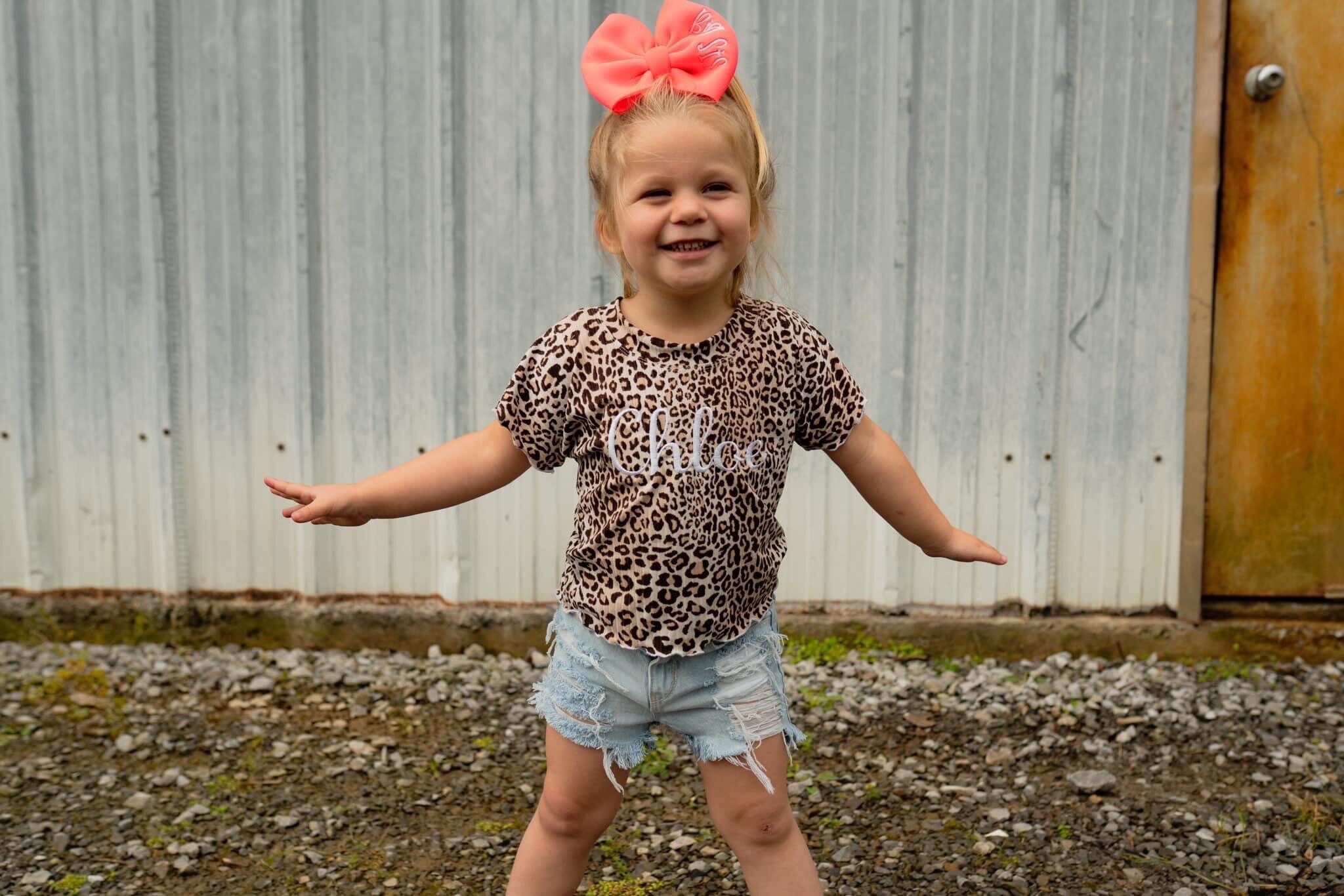 Baby girl store distressed shorts