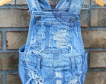 Overall Shorts - Etsy