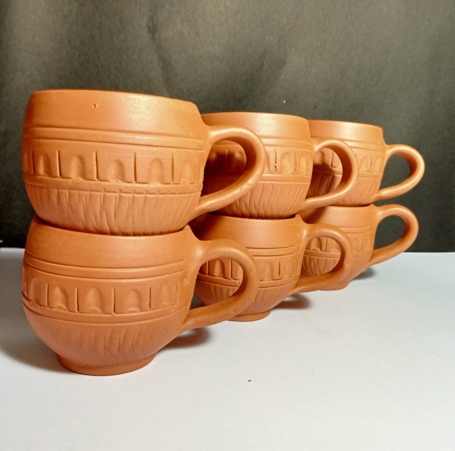 Clay Mug Handmade Cups Terracotta cup Tea Cup Handmade Etsy
