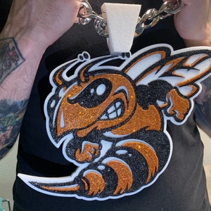 Custom Turnover * Custom Swag Bling * Chain logo * Custom Medallion * Cuban Link 3D * Custom Team Medallion * Full Color Swag * Faux Chain