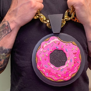 Custom Turnover * Custom Swag Bling * Chain logo * Custom Medallion * Cuban Link 3D * Custom Team Medallion * Full Color Swag *Plastic Chain