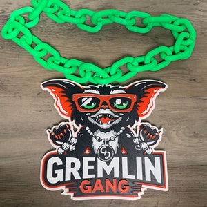 Custom Turnover * Custom Swag Bling * Chain logo * Custom Medallion * Cuban Link 3D * Custom Team Medallion * Full Color Swag *Plastic Chain