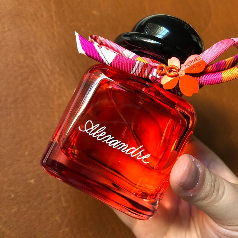 Valentines Day Perfume Engraving Fragrance Engraving, Anniversary Gift