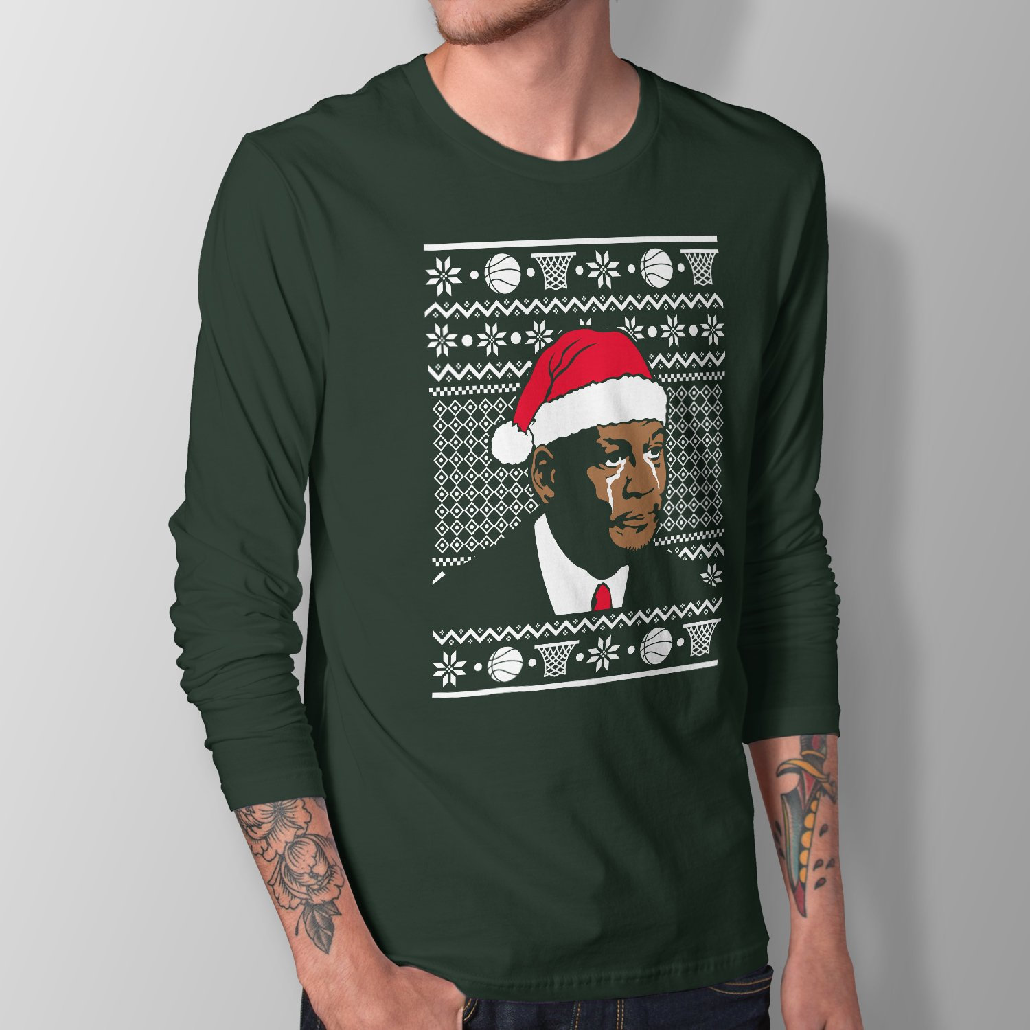 crying michael jordan christmas sweater