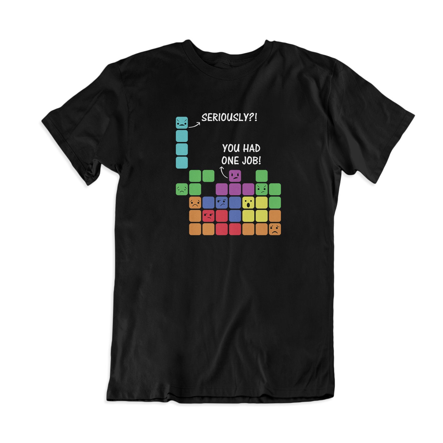 Tetris Shirt Tetris Charm Video Game Funny Gamer Shirt - Etsy