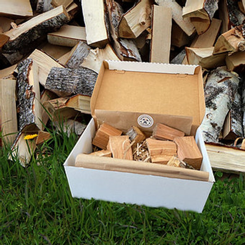 Apple Wood Splits and Chunks SHIPPING INCLUDED Etsy