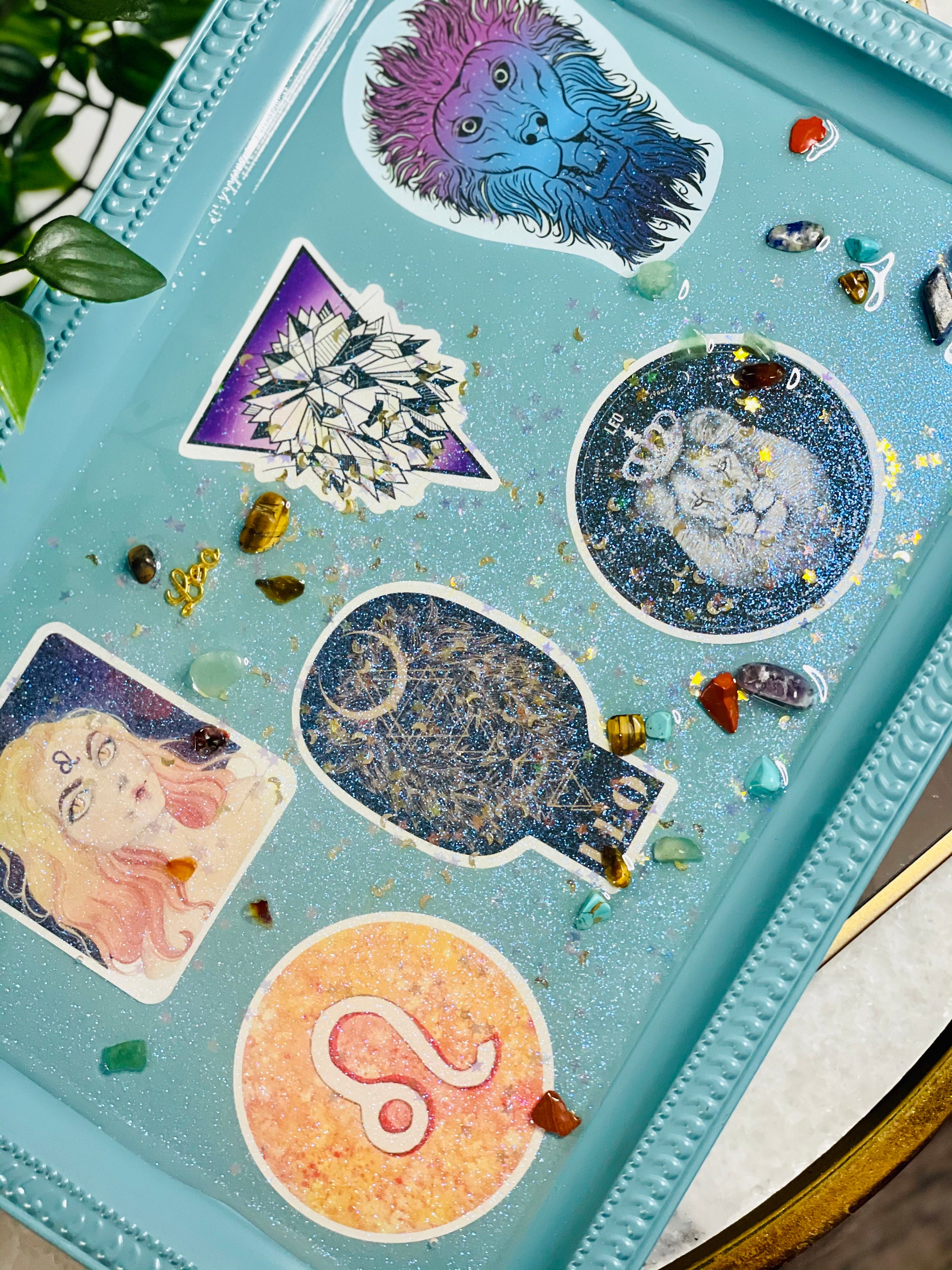 Zodiac Sign Trays Rolling Tray Decorative Tray Astrology Etsy