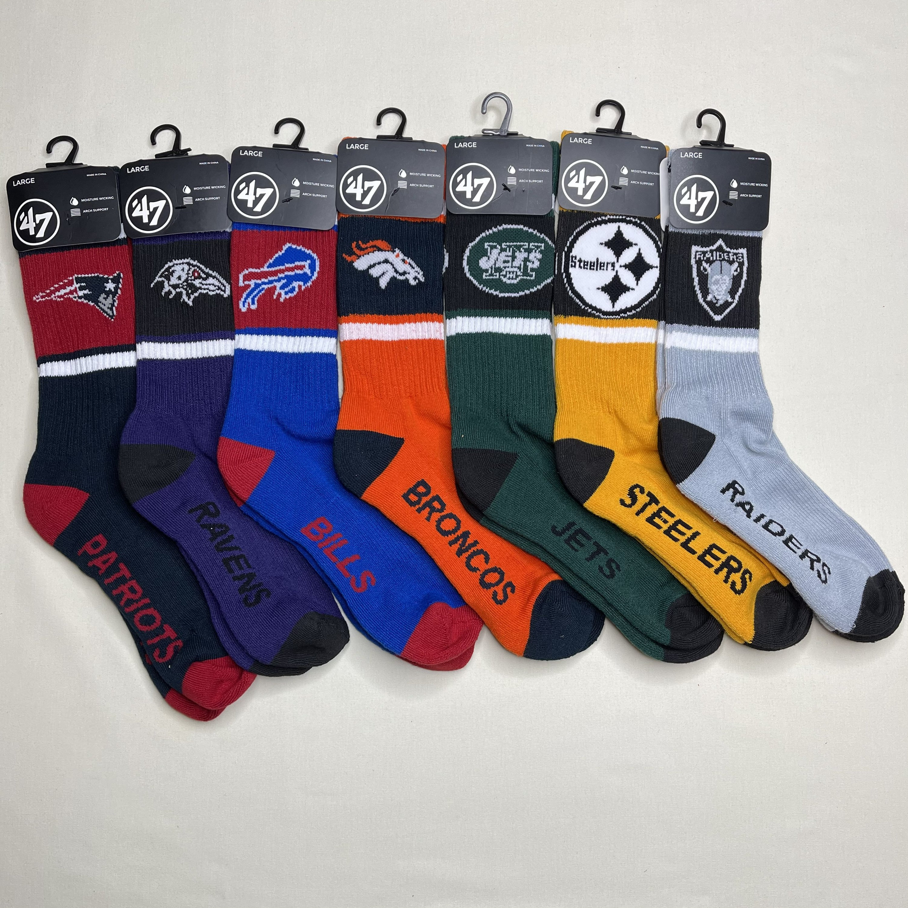 NFL 47 Brand socks Etsy