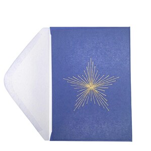 Einzigartige 1. Muttertag Blanko Grußkarte Stern Stickerei Papierkarte , niedliches Wand-Dekor-Dekor-Haus Großmutter Geschenk-Karte Geschenk-Paten
