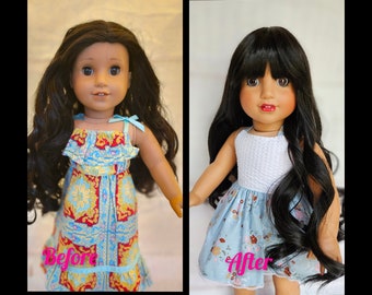 American Girl Doll Repair and Face-up