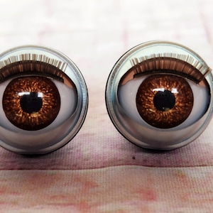 Custom Blinking eyes 16mm replacement eyes for American Girl Dolls