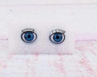Custom Luxury Blinking 16MM Doll Eyes, fits most 18 inch dolls American Girl Doll Our Generation