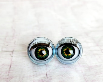 Custom Luxury Blinking 16MM Eyes fit 18 inch dolls American Girl Dolls