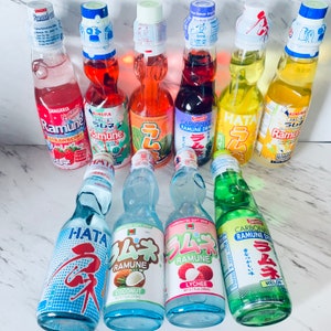 Ramune | Japanese soda | exotic soda | Asian snacks | snack box | gift | Japanese marble drink