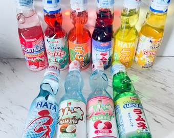 Ramune | Japanese soda | exotic soda | Asian snacks | snack box | gift | Japanese marble drink