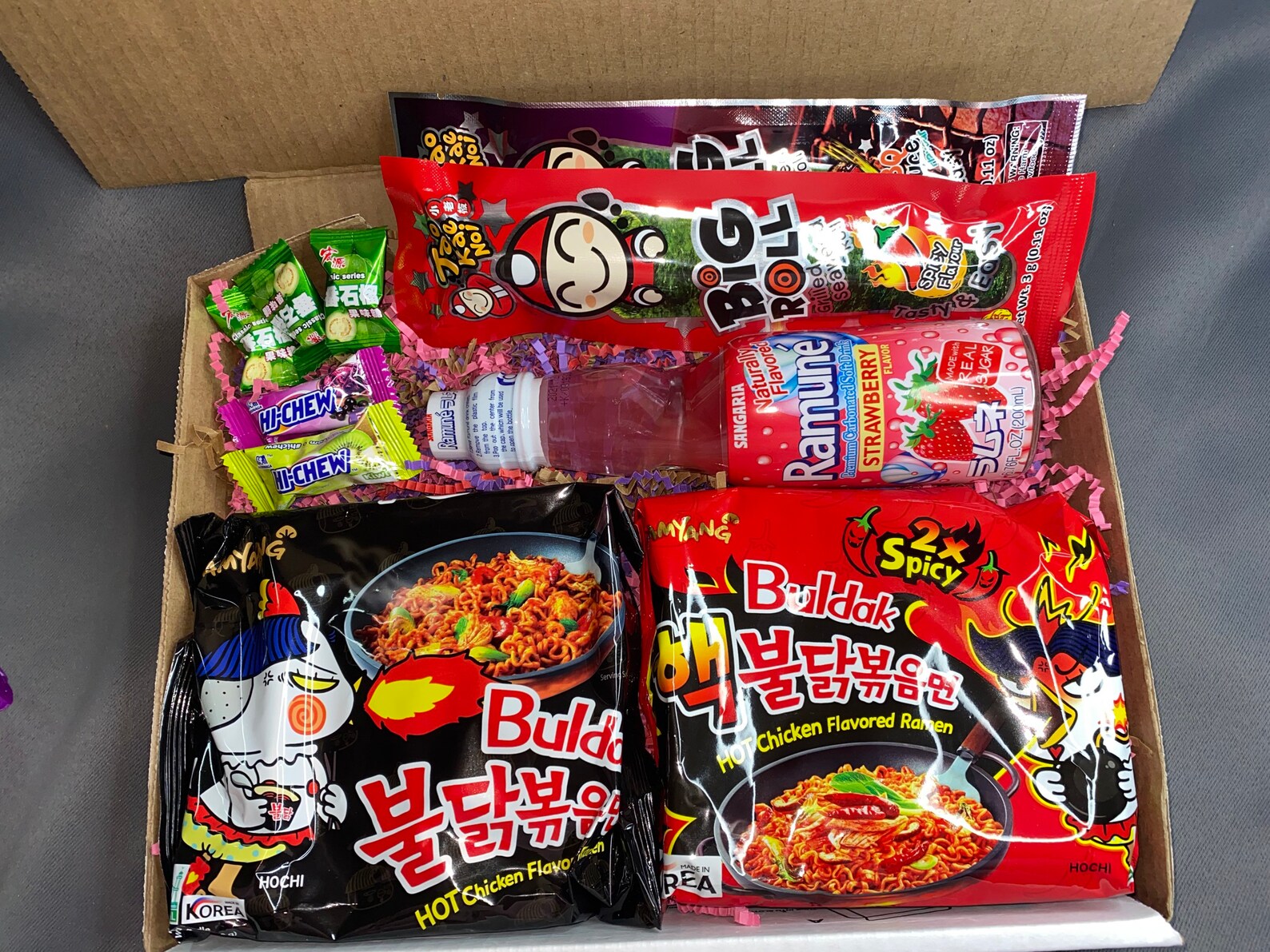 25 PCS Exotic Asian Snack Box Ramen Candy Drinks Japanese Etsy