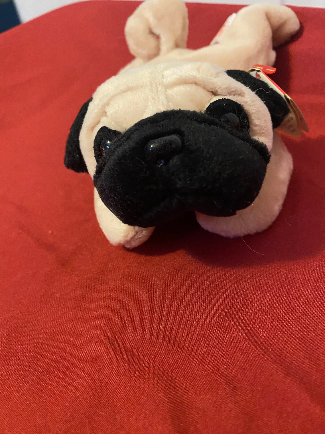 TY BEANIE Babiespugsly the Dog rare With Special Etsy